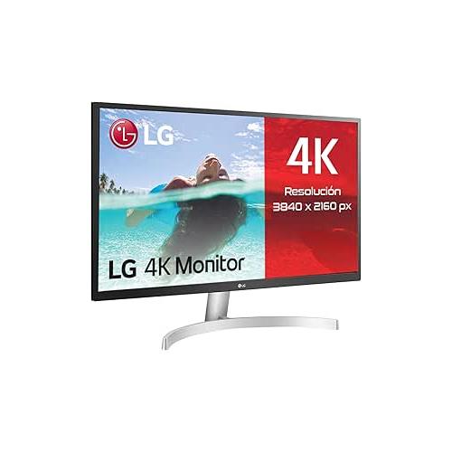 MONITOR 27" LG ULTRAFINE 27US500-W 4K BLANCO