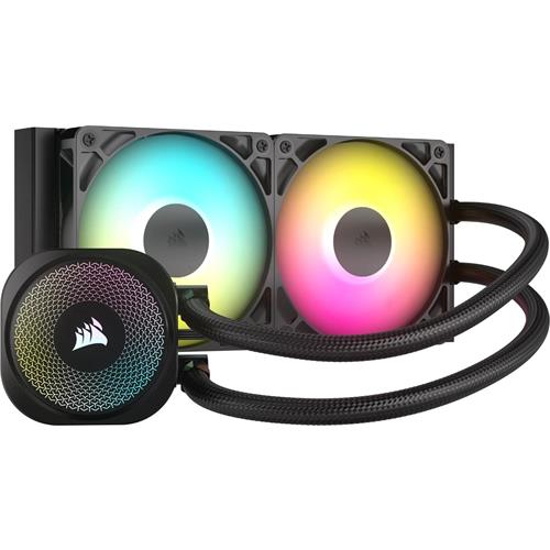 VENTILADOR SISTEMA REFRIGERACION LIQUIDA CORSAIR NAUTILUS 240 RS ARGB NEGRO