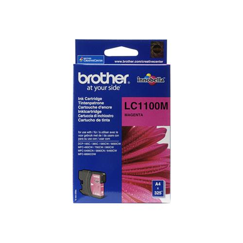 CARTUCHO LC1100M (MAGENTA ) BROTHER DCP-185C/385C/ 585CW/6690CW / MFC-490CW