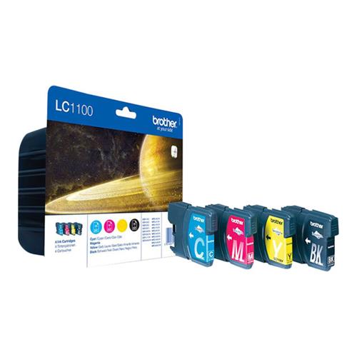 CARTUCHO LC1100 VALUE PACK (NEGRO/CIAN/MAGENTA/AMARILLO ) BROTHER DCP185